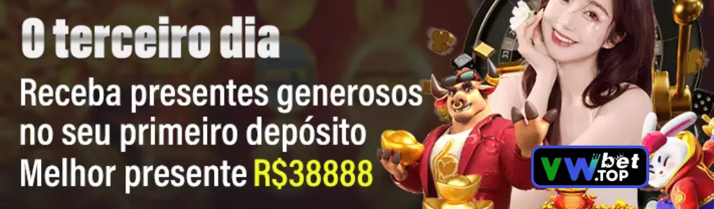 bônus de boas-vindas de 100% no VWBET cassino